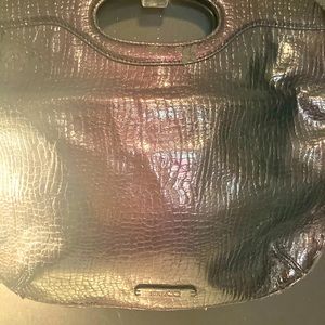 Express foldover clutch handbag